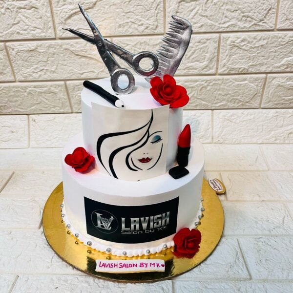 Cake For Salon Inauguration